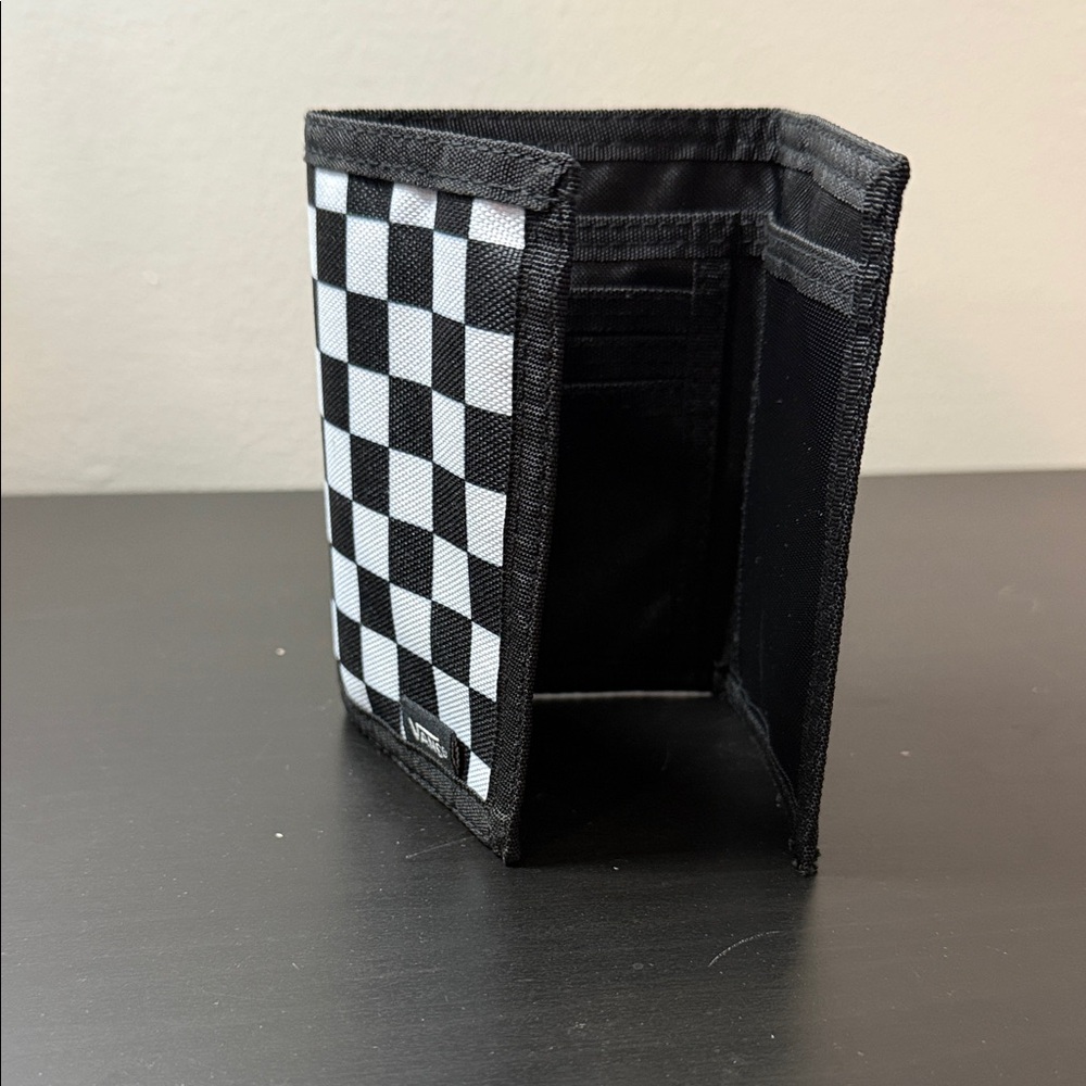 Vans Checkered Black and White Wallet